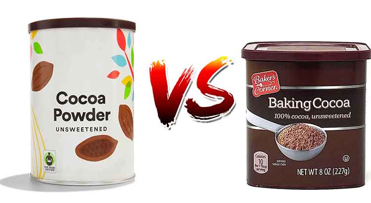 Baking Cocoa vs Cocoa Powder